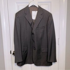 Ermenegildo Zegna at Neiman Marcus | Brown and Blue Jacket Blazer